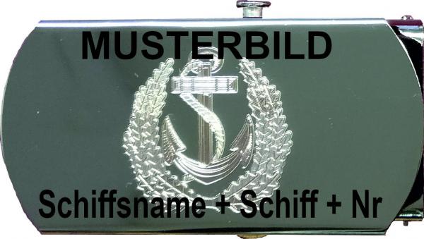 Hosengürtel + Schnalle mit Gravur
